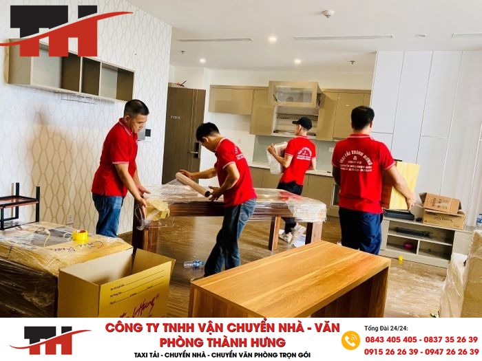 Với quy trình rõ ràng và đội ngũ chuyên nghiệp, Thành Hưng cam kết mang đến cho khách hàng trải nghiệm chuyển nhà trọn gói an toàn, tiết kiệm và hài lòng tuyệt đối.