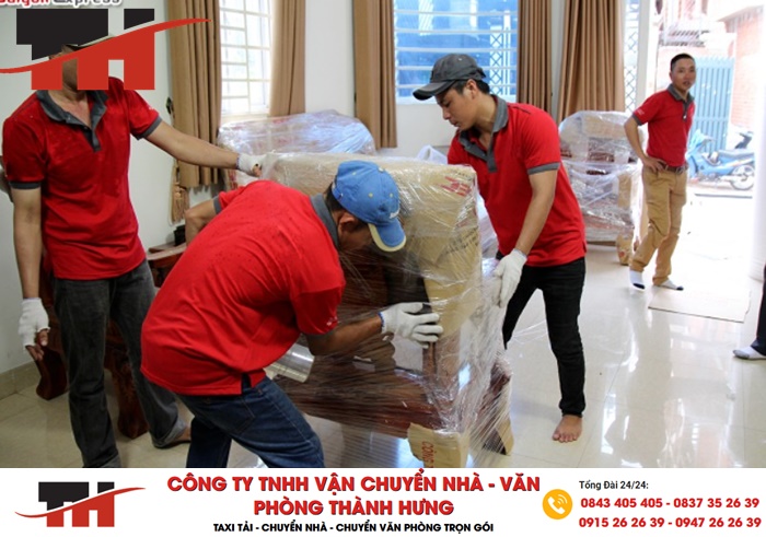 Công Ty Chuyển Nhà Thành Hưng đảm bảo cung cấp dịch vụ uy tín, chất lượng