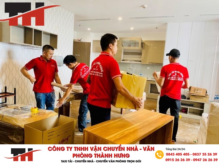 Công ty chuyển nhà Thành Hưng đơn vị cung cấp dịch vụ chuyển nhà trọn gói uy tín