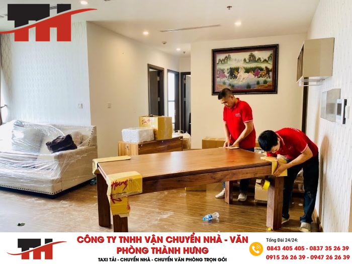 Chi phi dịch vụ chuyển văn phòng Quận 3 phụ thuộc vào khoảng cách di chuyển và số lượng đồ đạc 